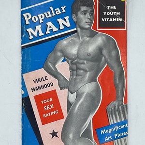 Popular Man Acme April 1958 Adult/Gay/Gay Art/Gay Interest/Gay History
