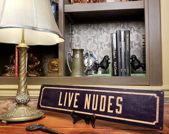 Live Nudes Sign - Etsy
