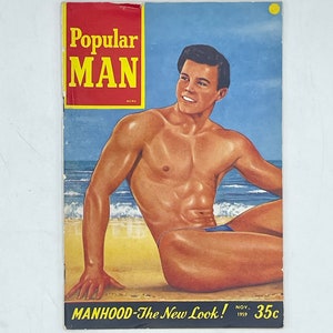Popular Man Acme November 1959 Adult / Gay / Gay Art / Gay Interest / Gay History