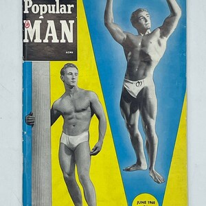 Popular Man Acme June 1960 Adult / Gay / Gay Art / Gay Interest / Gay History