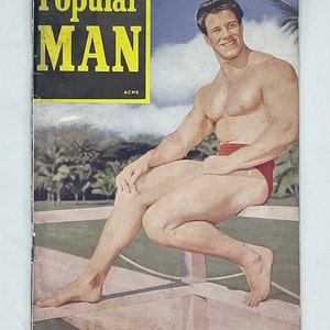 Popular Man Acme March 1959 Adult / Gay / Gay Art / Gay Interest / Gay History