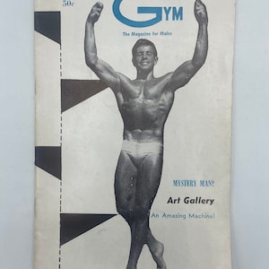 November 1960 GYM Beefcake Magazine Adult / Gay / Gay Art / Gay Interest / Gay History