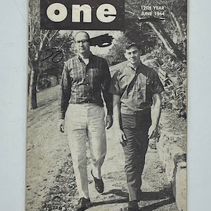 One, Inc. Magazine June 1964 Adult / Gay / Gay Art / Gay Interest / Gay History