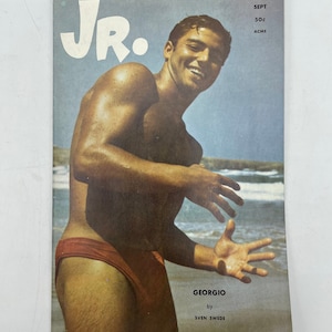 September 1965 JR Beefcake Magazine Adult / Gay / Gay Art / Gay Interest / Gay History