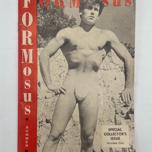 Formosus Vol. 1 Special Issue Adult / Gay / Beefcake / Gay Art / Gay Interest / Gay History