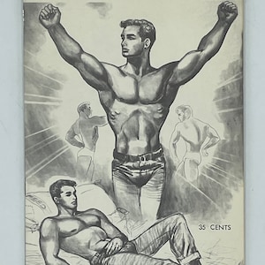 Physique Pictorial August 1960 Adult / Gay / Beefcake / Gay Art / Gay Interest / Gay History