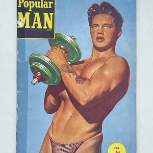 Popular Man Acme February 1960 Adult / Gay / Gay Art / Gay Interest / Gay History