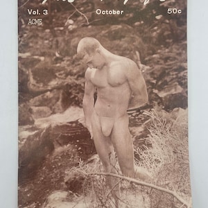 Face & Physique October 1962 Adult / Gay / Beefcake / Gay Art / Gay Interest / Gay History
