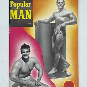 Popular Man Acme April 1960 Adult / Gay / Gay Art / Gay Interest / Gay History