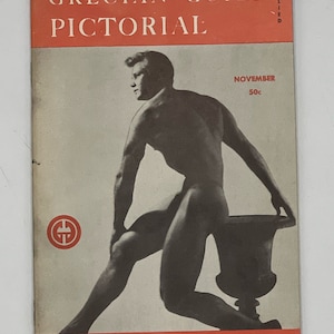 Grecian Guild Pictorial November 1959 Adult / Gay / Beefcake / Gay Art / Gay Interest / Gay History