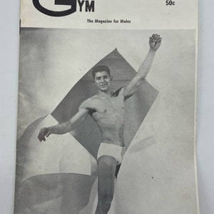 April 1960 GYM Beefcake Magazine Adult / Gay / Gay Art / Gay Interest / Gay History