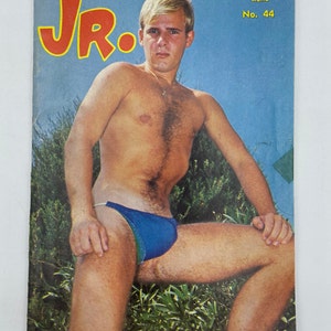 August 1971 JR Beefcake Magazine Adult / Gay / Gay Art / Gay Interest / Gay History
