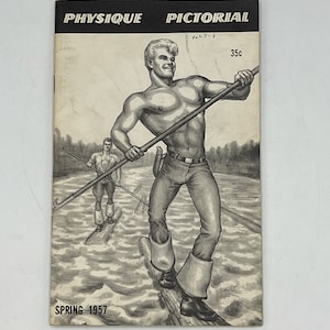 Physique Pictorial Spring 1957 Adult / Gay / Beefcake / Gay Art / Gay Interest / Gay History