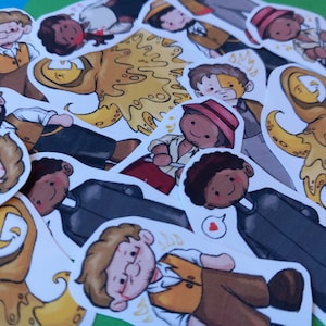 Conjunto de pegatinas malévolas S4