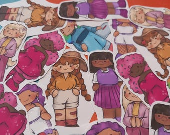 My Little Pony Girlies | Human Version | Stickers of OG 6