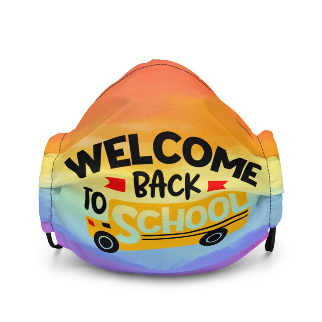 Welcome Back to School Mask Cute Bus Driver Face Mask for Bus Drivers ...