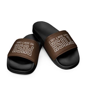 Tush Push® Philly Football Slides – Mens Game Day Gift Sandals