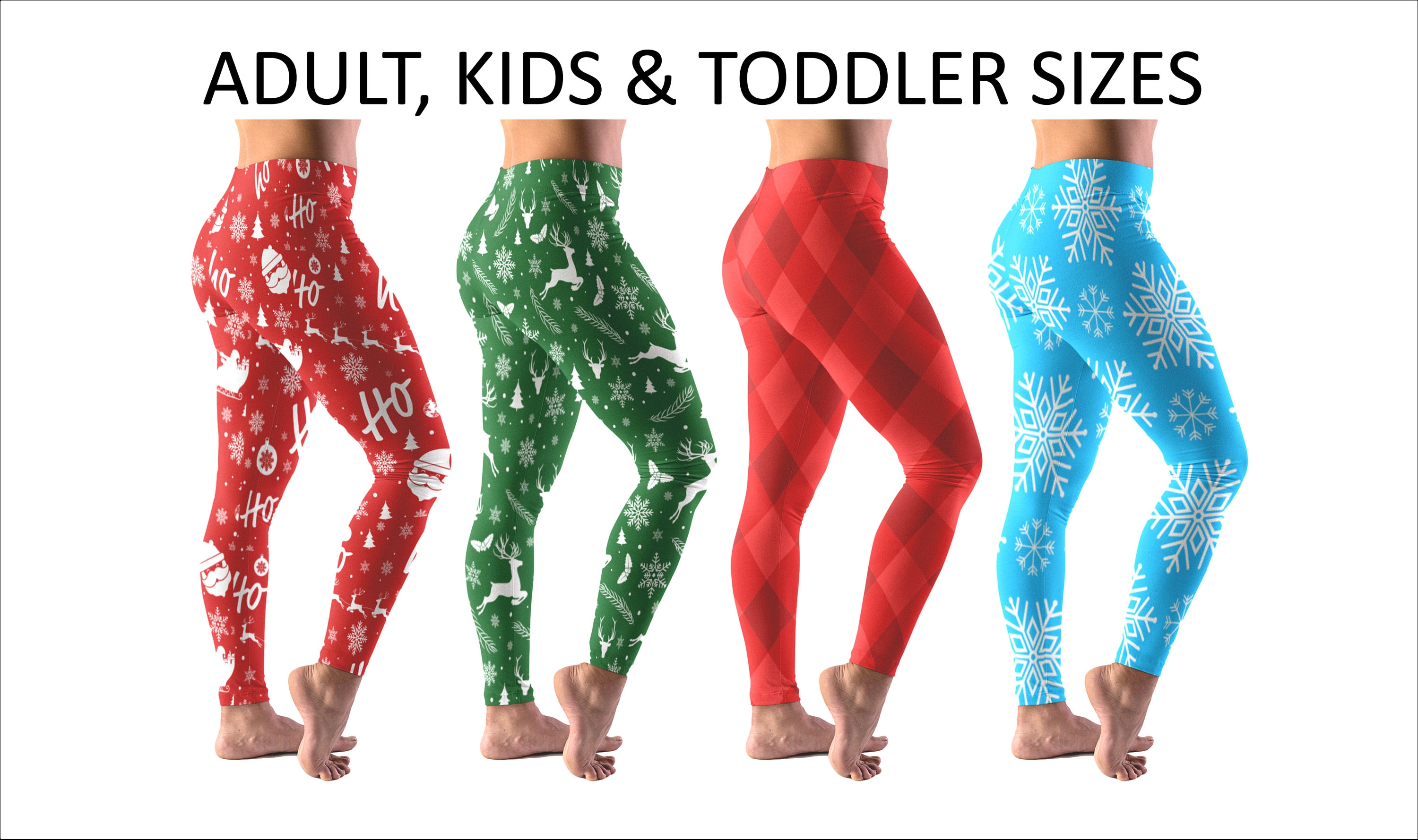 Love Your Elf Holiday Plus Size Leggings – Rad Fatty Fashions by Stacy Bias