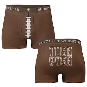 Tush Push® Philly Football Boxer Briefs: Funny Men's Underwear, Super Bowl Gift