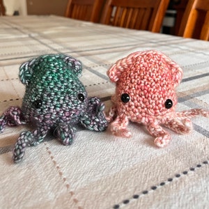 crochet squid