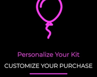 Customization Personalization Add On | Names, Dates, Recipe Tweaks, Customize