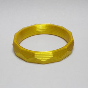3D Printed Geometric Bracelet Polygon Type Bangle Jewelry Gift
