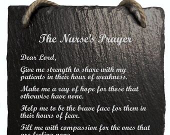 The Nurse's Prayer