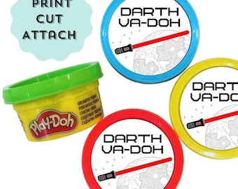 Star Wars Birthday | Star Wars Party | Star Wars Favor | Darth Vader (Digital File)