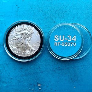 Pilot сollectable gifts planetags from the Russian Su-34 plane shot down over Kharkov on March 6, 2022 Aircraft Skin Keyring