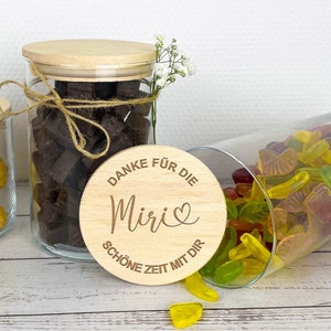 Abschiedsgeschenk Kita Erzieherin | Abschiedsgeschenk Erzieherin | Geschenkideen für Erzieherin | Danke für die schöne Zeit mit Dir | Name