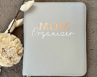 MOM Organizer | Personalized maternity pass cover | U-book cover | Family organizer | Document folder for maternity pass, U-book, vaccination card