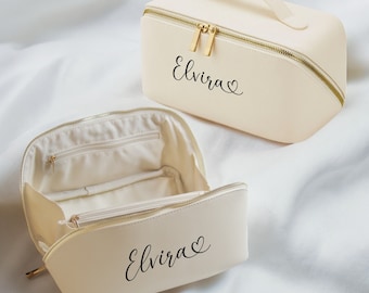 Personalized cosmetic bag | Birthday gift for women | Cosmetic bag with name | Gift for women | Cosmetic case