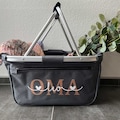 Personalized shopping basket with name | Birthday gift for grandma | Gift for mom and aunt | Basket | Birth | Gift for grandma | Mother's Day gift product logo