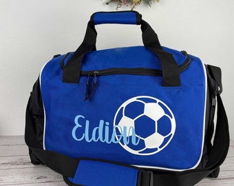 Personalisierte Sporttasche Kinder mit Namen bedruckt | Sporttasche Mädchen & Jungs für Fußball, Ballett, Schwimmen, Reiten und mehr