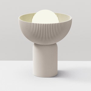 Minimalist table lamp for aesthetic interior decoration - &quot;PERL&quot;