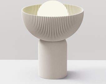 Lampe à poser minimaliste pour une décoration d'intérieur esthétique - "PERL"