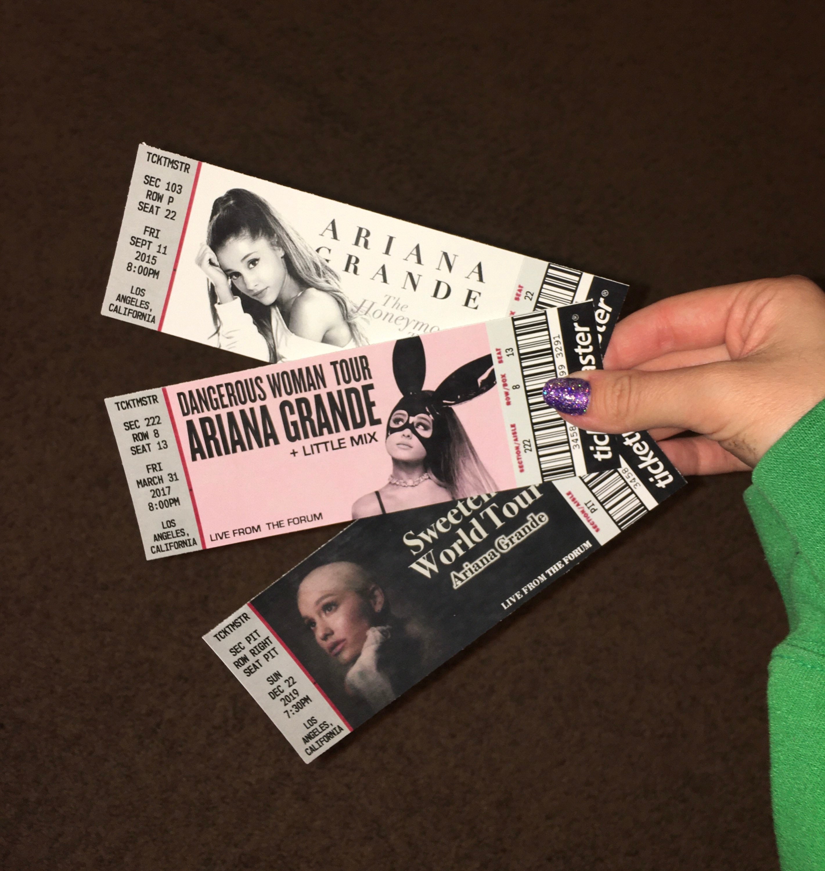Ariana Grande Tickets 2025 Lydie Celeste