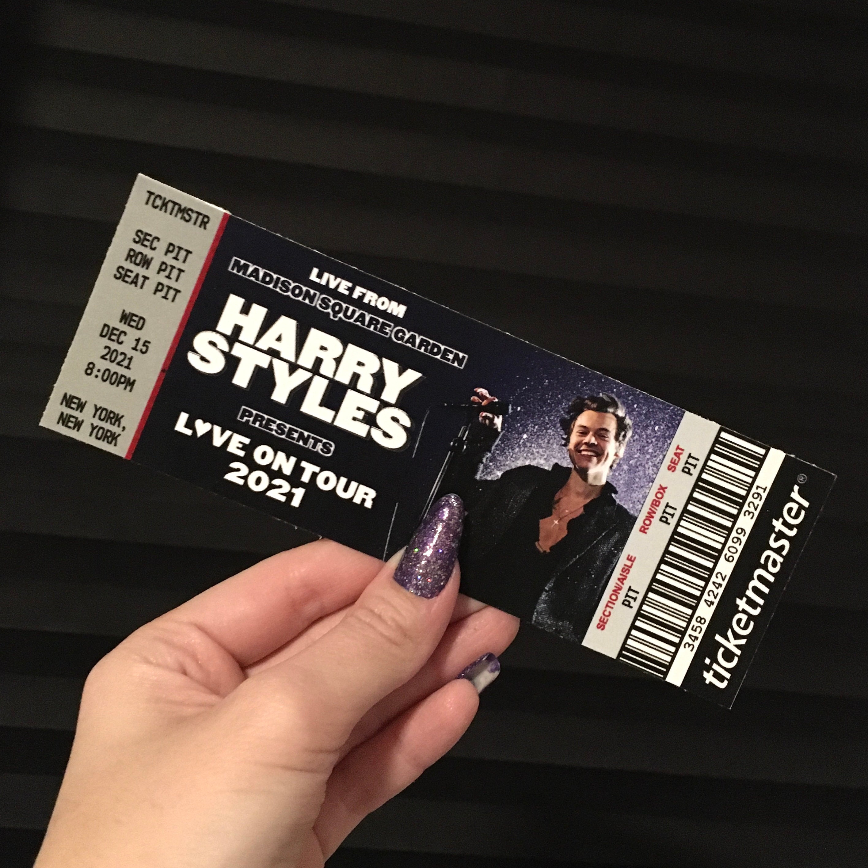 Custom photo souvenir concert tickets Etsy