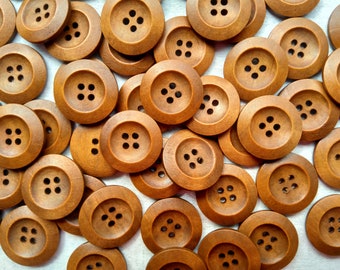 wooden buttons for aran cardigan