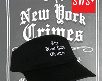 The New York Crimes Embroidered Dad Cap