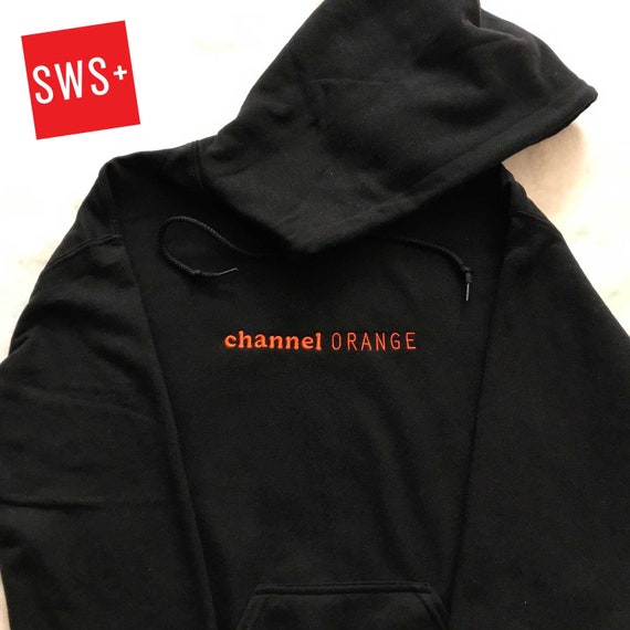 Channel Orange Hoodie / Frank Ocean / Embroidered Pullover / 