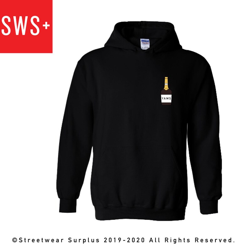 ASAP YAMS Commemorative Henny Bottle Hoodie by Streetwear Surplus Etsy