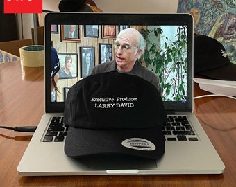 Larry David Executive Producer Embroidered Dad Cap