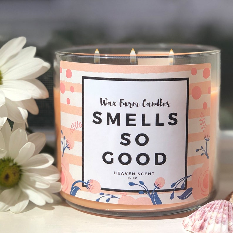 Smells so Good Collection 14oz 3 Wick Soy Candle Made With Etsy