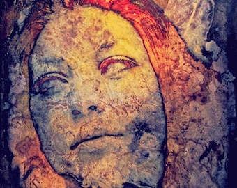 Lienzo impreso de Afrodita: Diosa griega del amor y la belleza.