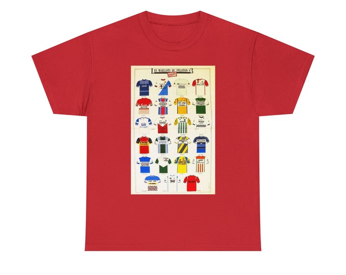 Vintage Cycling Jerseys Tour De France Unisex T Shirt