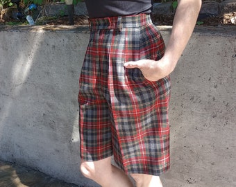 100% wool vintage women's trouser shorts