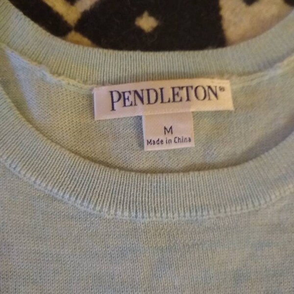 Pendleton 100% Merino wool sweater Vest