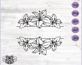 Free Free 50 Lily Flower Svg Free SVG PNG EPS DXF File