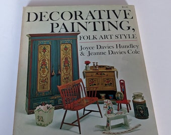 Decorative Painting- folk art painting- painting on furniture and toys- making folk art contemporary- transforming furniture with folk art